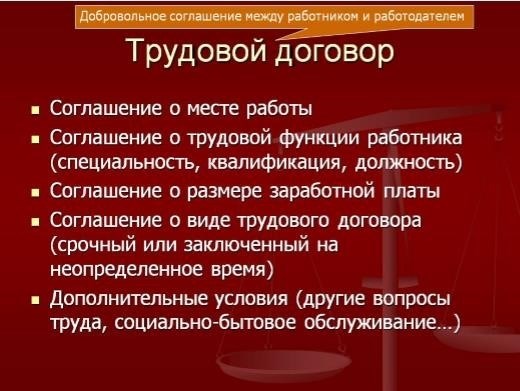 Трудовые отношения, возникающие в результате избрания на должность