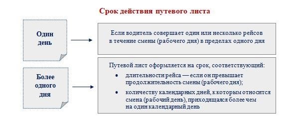 Особенности составления путевого листа на месяц – пример для 2025 года