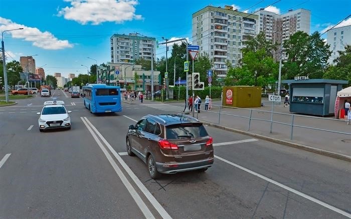 Штраф за выезд на перекресток за стоп-линию в случае затора