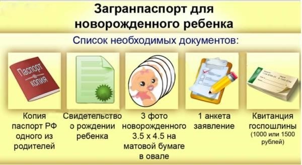 Какой выбрать загранпаспорт для младенца?