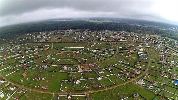 После возведения дачи