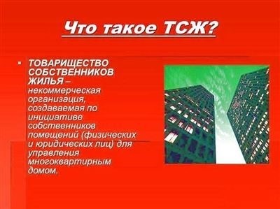 Что может делать ТСЖ?